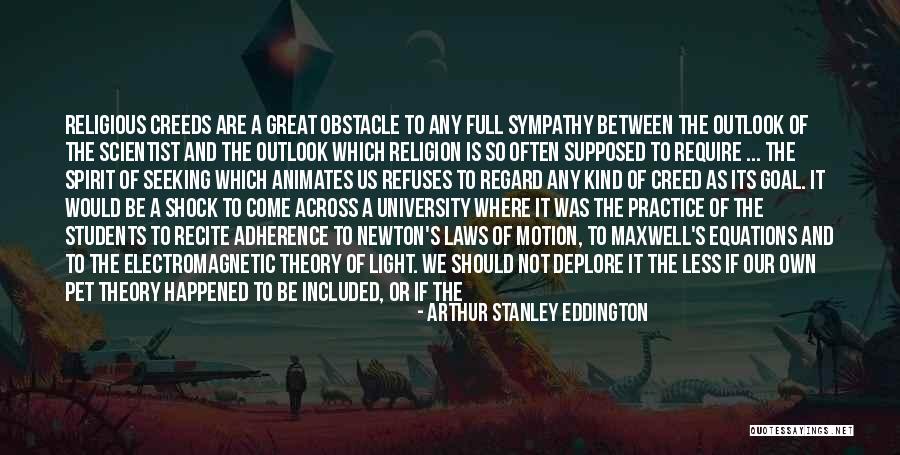 Arthur Stanley Eddington Quotes 95526