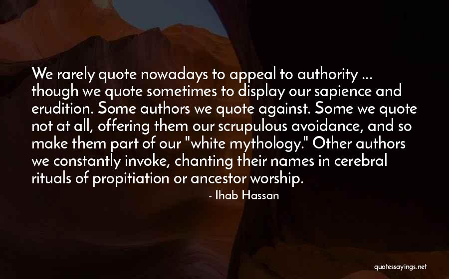 Artibus In The Bible Quotes By Ihab Hassan Artibus In The Bible Quotes By Ihab Hassan