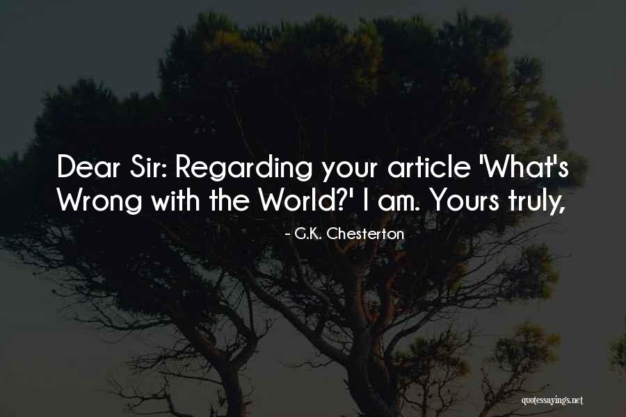 Article 2 Quotes By G.K. Chesterton Article 2 Quotes By G.K. Chesterton