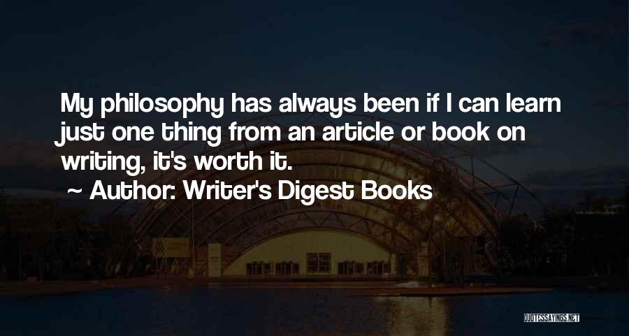 Article 5 Book Quotes By Writer's Digest Books
