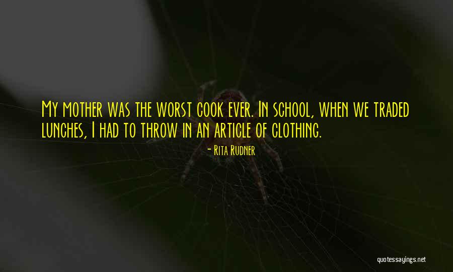 Article For School Quotes By Rita Rudner Article For School Quotes By Rita Rudner