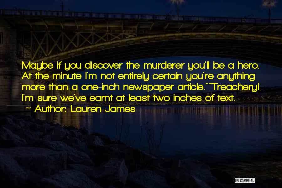 Article Quotes By Lauren James
