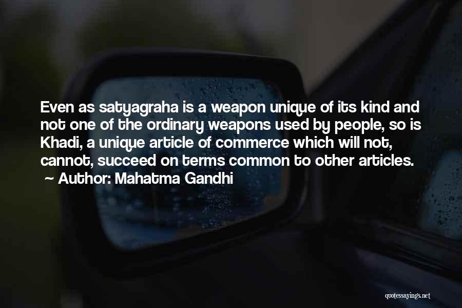 Article Quotes By Mahatma Gandhi