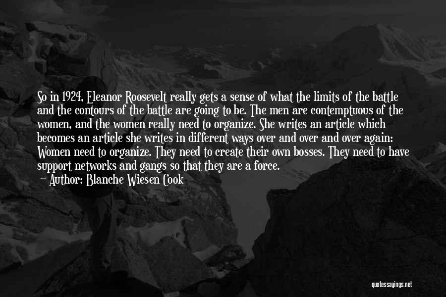 Article Writing Quotes By Blanche Wiesen Cook