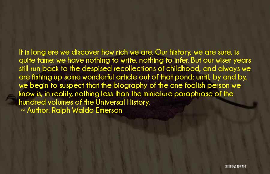 Article Writing Quotes By Ralph Waldo Emerson