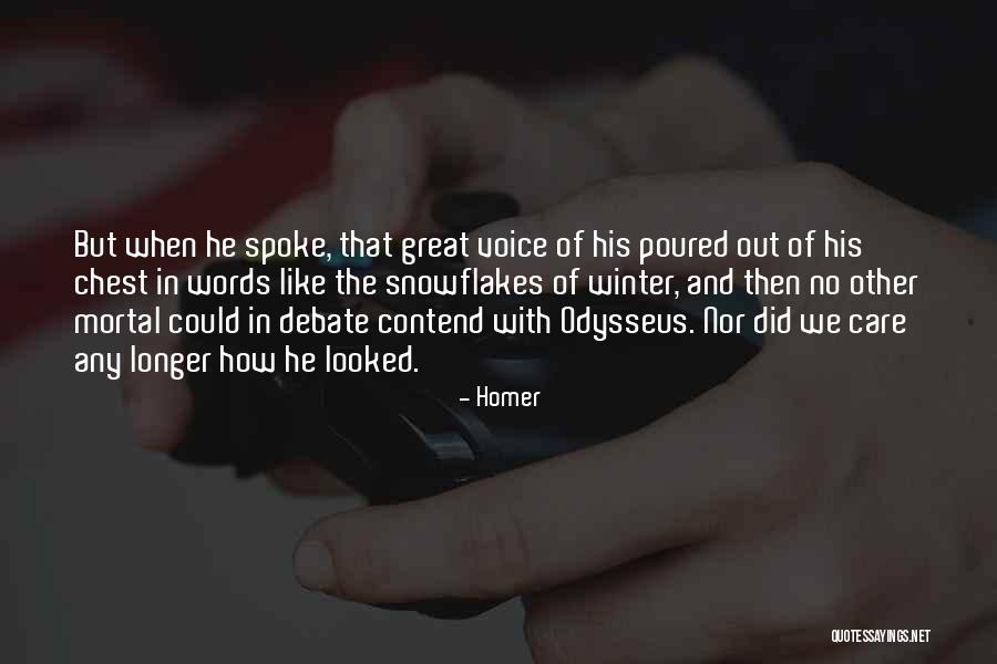 Articulate Words Quotes By Homer Articulate Words Quotes By Homer