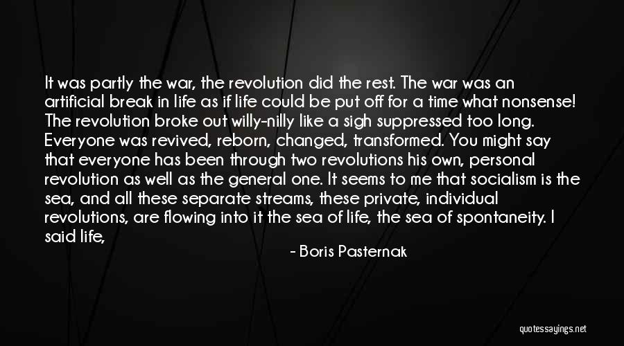 Artificial Beauty Quotes By Boris Pasternak