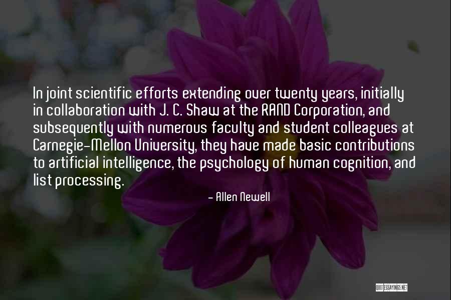 Artificial Intelligence Quotes By Allen Newell Artificial Intelligence Quotes By Allen Newell