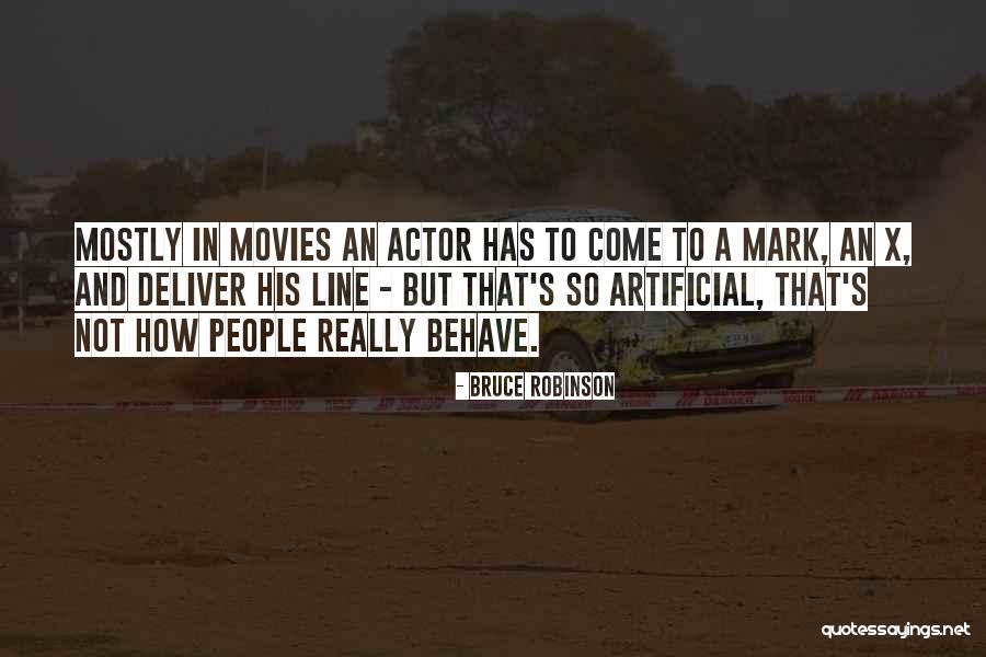 Artificial People Quotes By Bruce Robinson Artificial People Quotes By Bruce Robinson