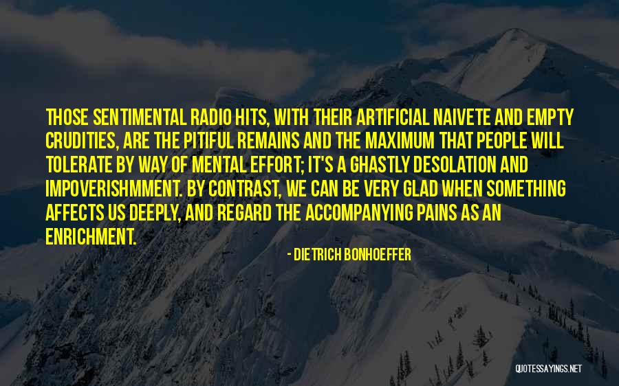 Artificial People Quotes By Dietrich Bonhoeffer Artificial People Quotes By Dietrich Bonhoeffer