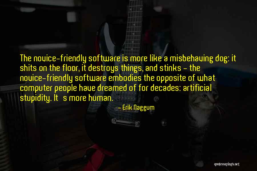 Artificial People Quotes By Erik Naggum Artificial People Quotes By Erik Naggum