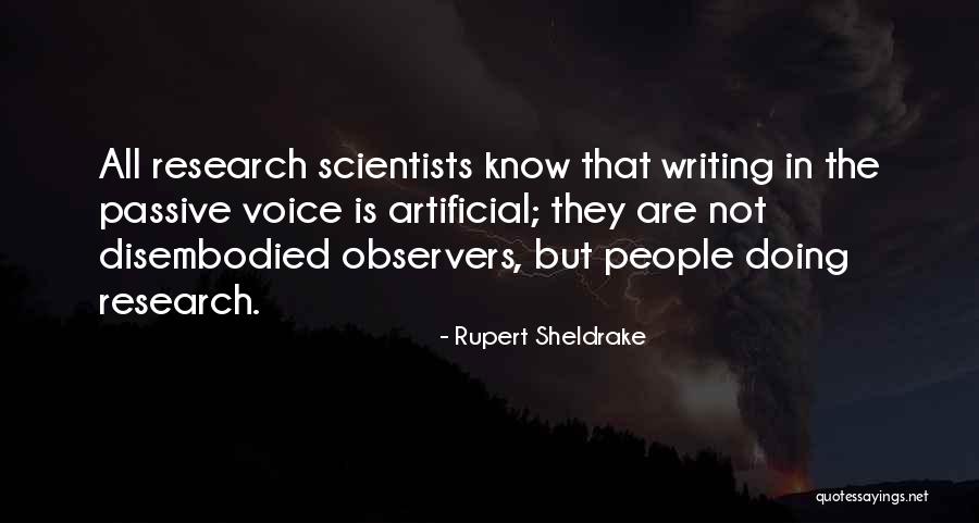 Artificial People Quotes By Rupert Sheldrake Artificial People Quotes By Rupert Sheldrake