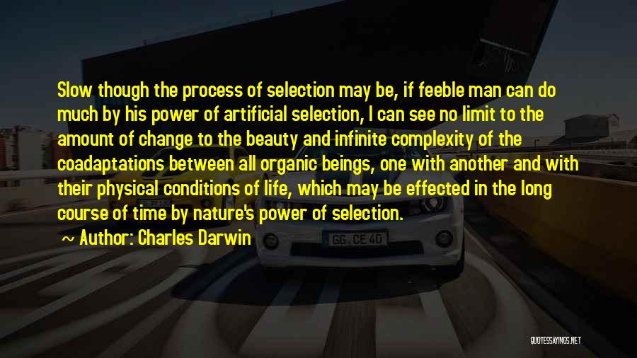 Artificial Selection Quotes By Charles Darwin