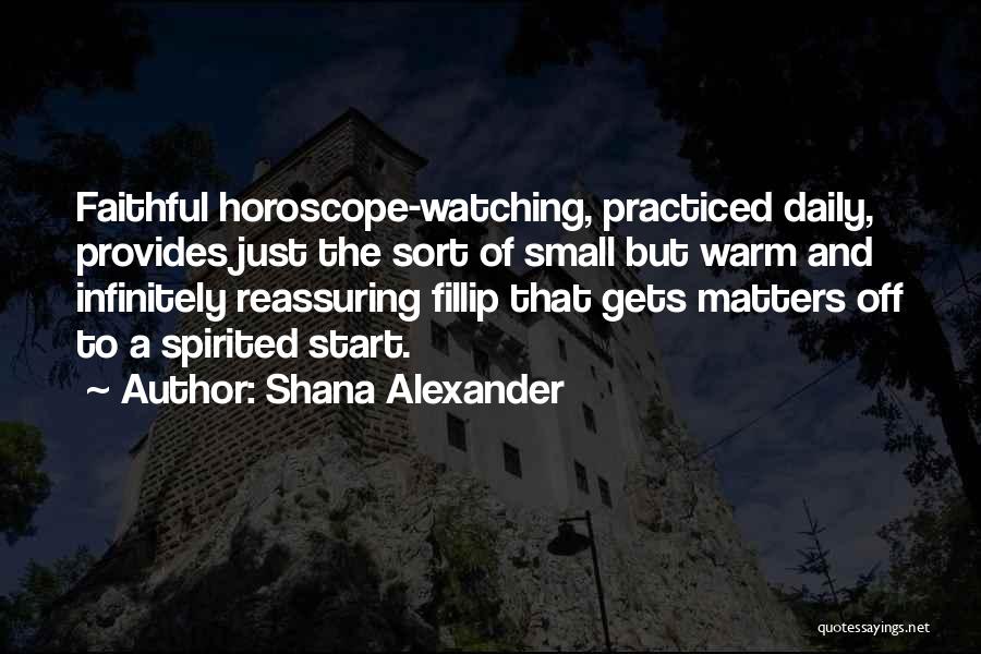 Artikel Quotes By Shana Alexander