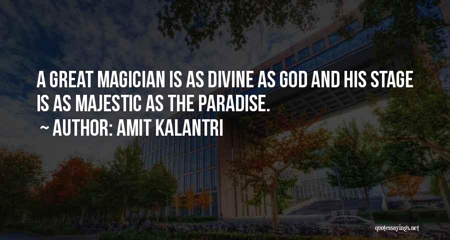 Artist And God Quotes By Amit Kalantri