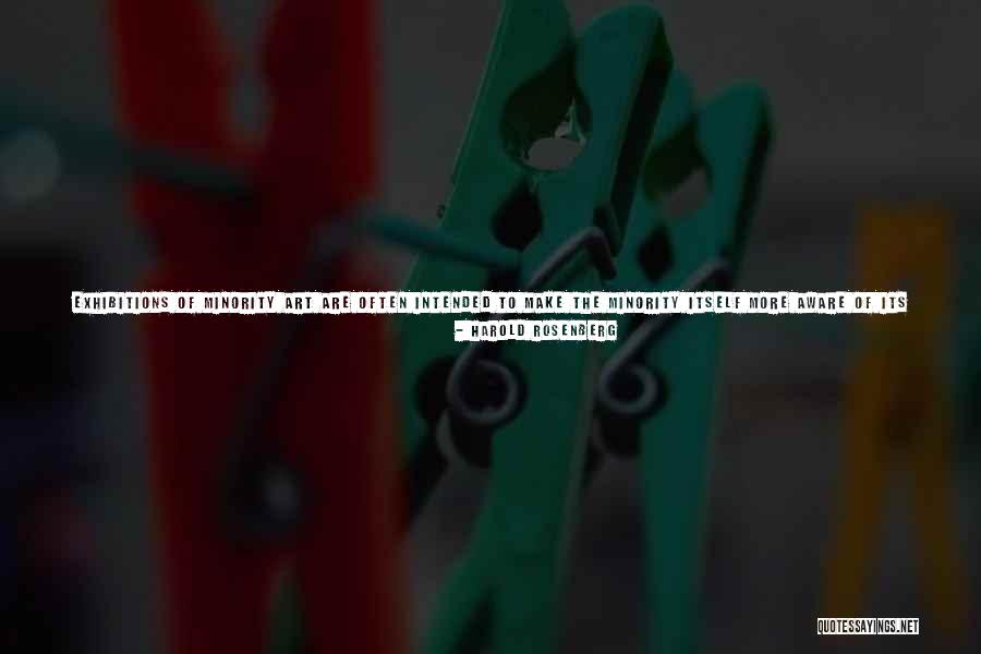 Artist Future Quotes By Harold Rosenberg