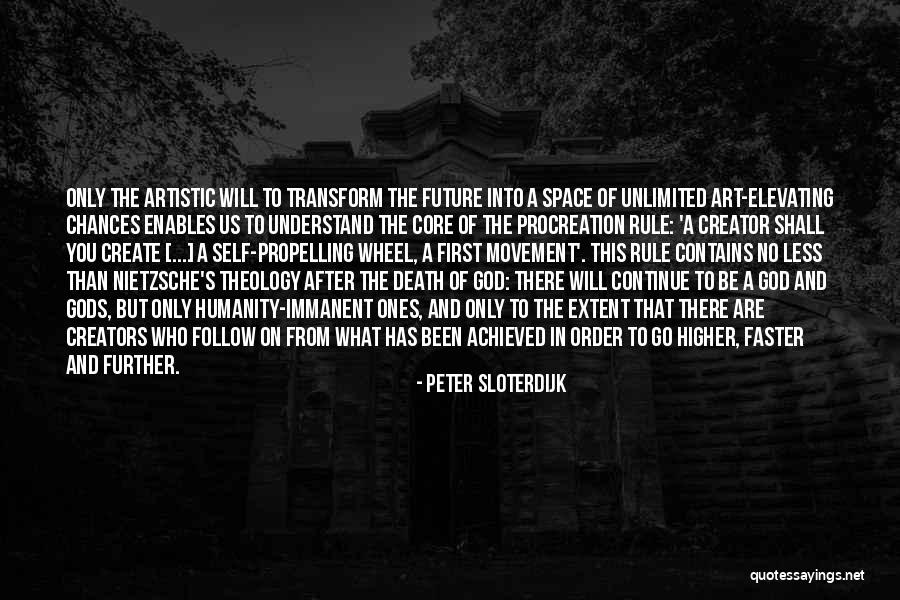Artist Future Quotes By Peter Sloterdijk