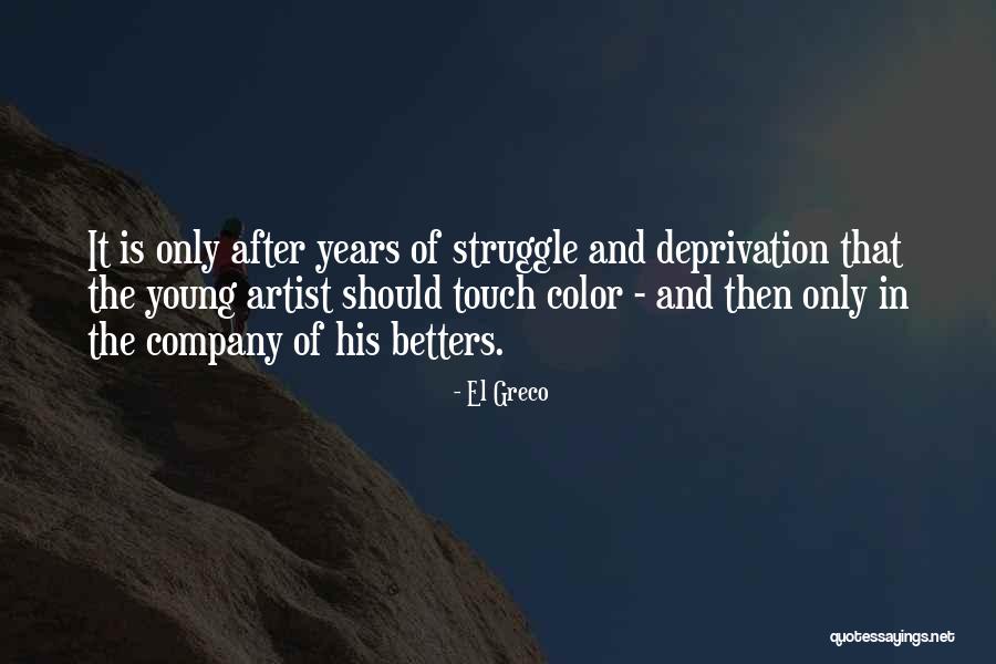 Artist Of Color Quotes By El Greco Artist Of Color Quotes By El Greco
