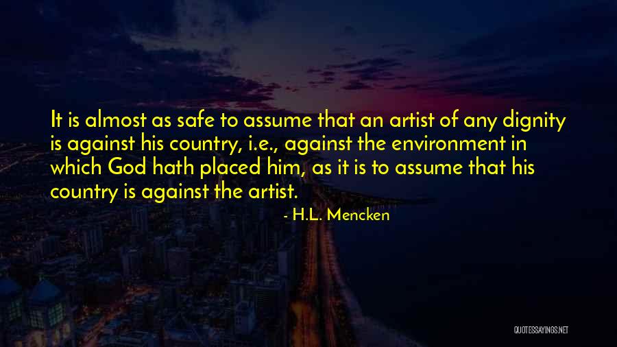 Artist Of Quotes By H.L. Mencken Artist Of Quotes By H.L. Mencken