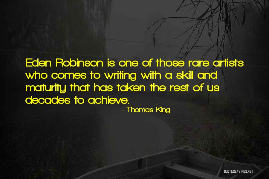 Artist Of Quotes By Thomas King Artist Of Quotes By Thomas King