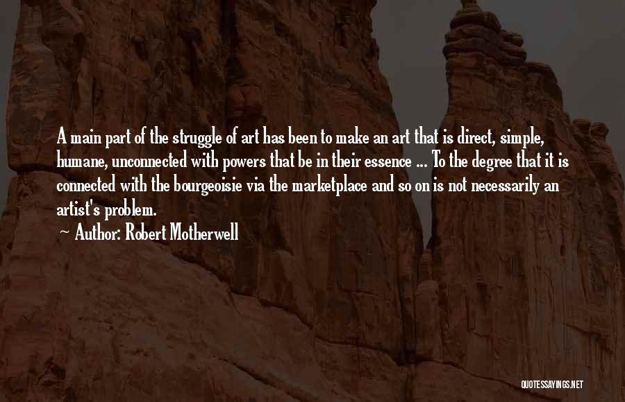 Artist Quotes By Robert Motherwell