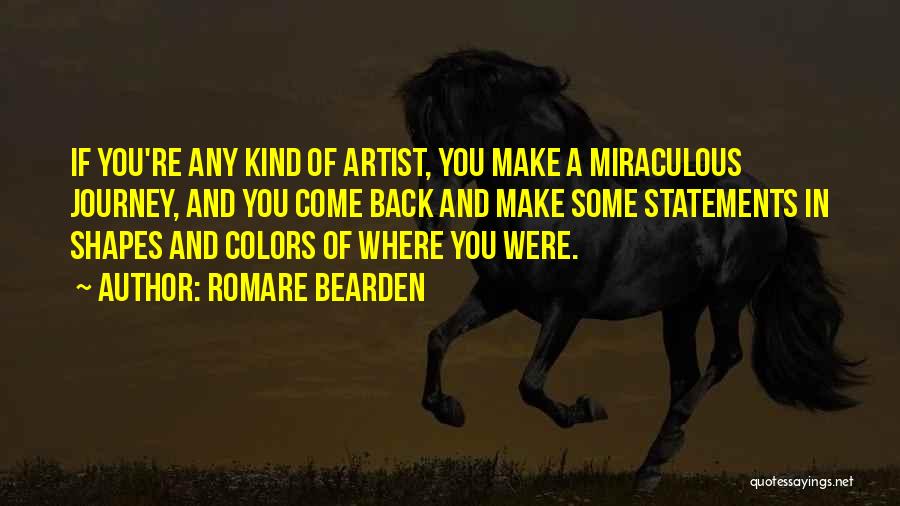 Artist Quotes By Romare Bearden