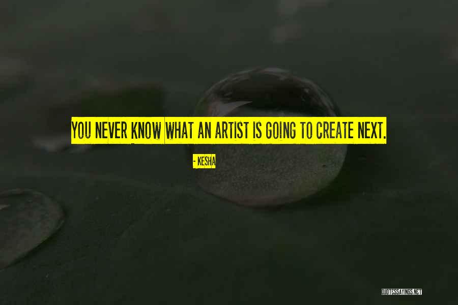 Artist You Should Know Quotes By Kesha Artist You Should Know Quotes By Kesha