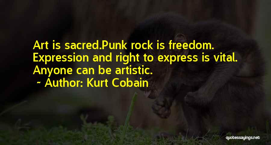 Artistic Freedom Quotes By Kurt Cobain