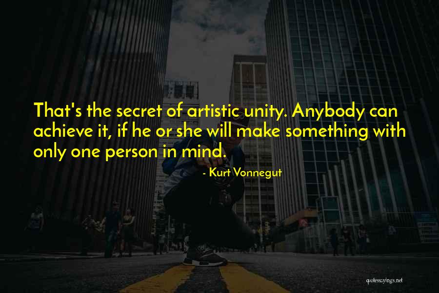 Artistic Person Quotes By Kurt Vonnegut