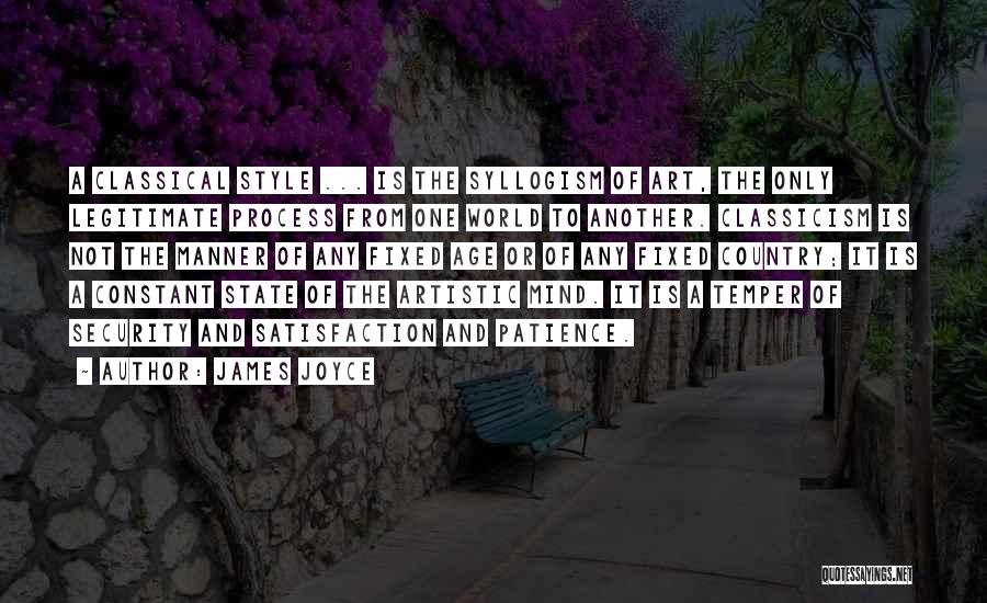 Artistic Process Quotes By James Joyce