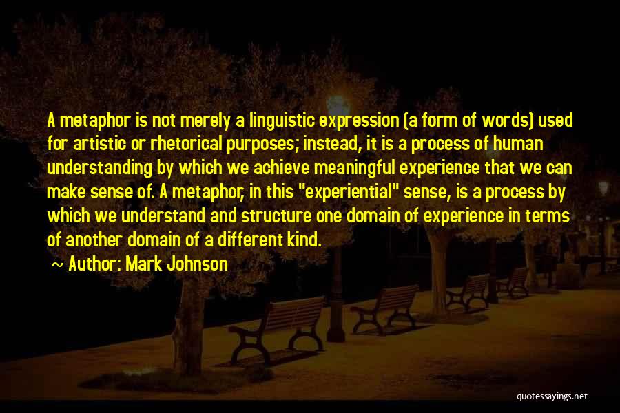 Artistic Process Quotes By Mark Johnson