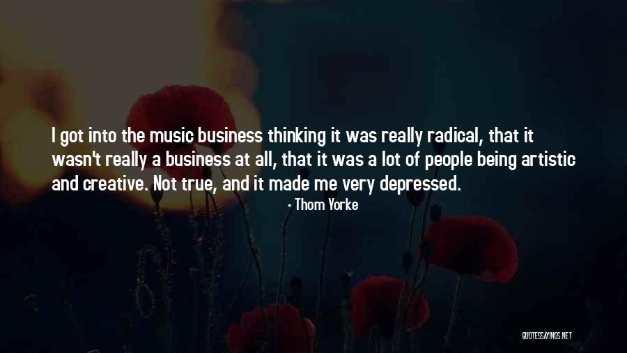 Artistic Thinking Quotes By Thom Yorke Artistic Thinking Quotes By Thom Yorke
