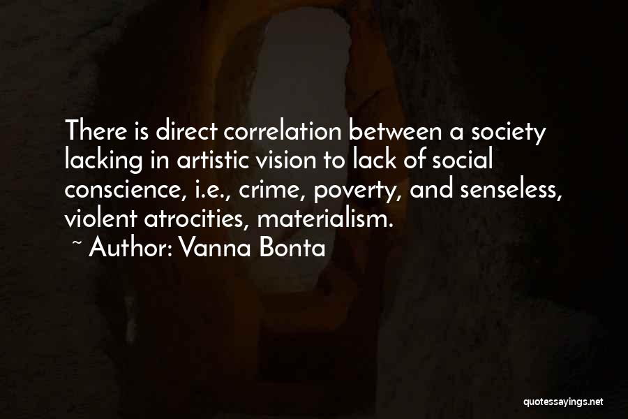 Artistic Vision Quotes By Vanna Bonta