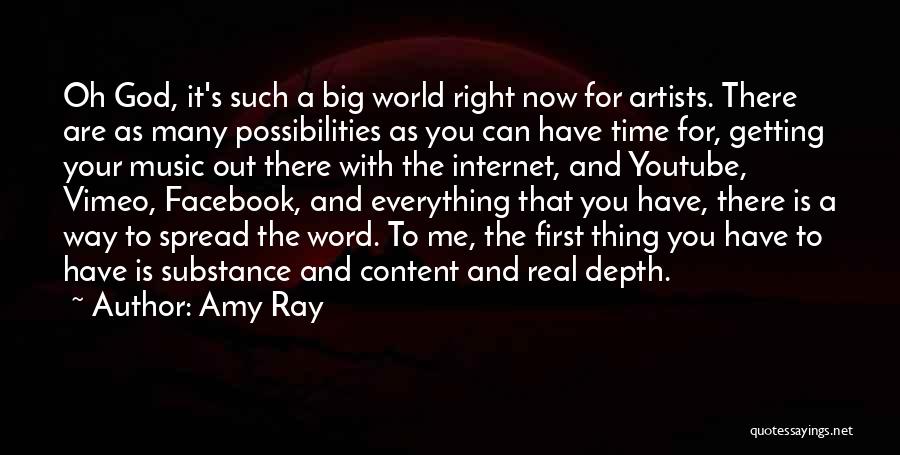 Artists And God Quotes By Amy Ray