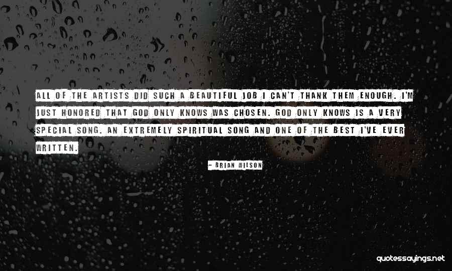 Artists And God Quotes By Brian Wilson Artists And God Quotes By Brian Wilson