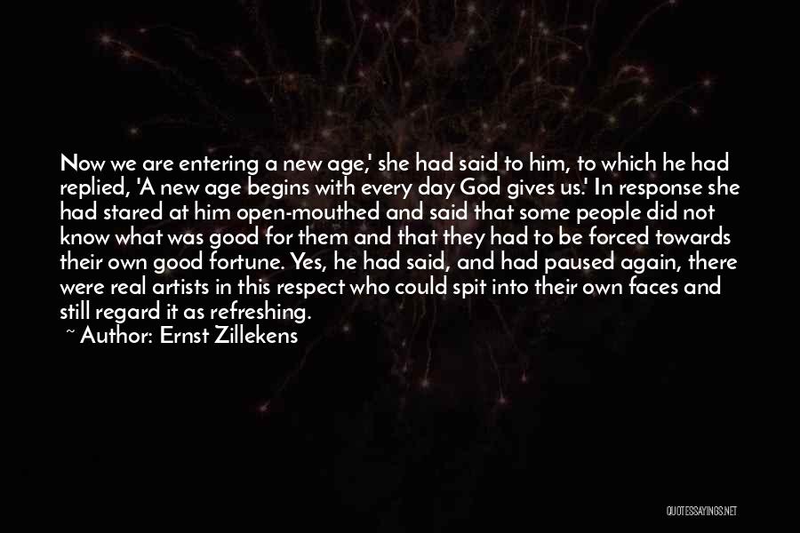 Artists And God Quotes By Ernst Zillekens