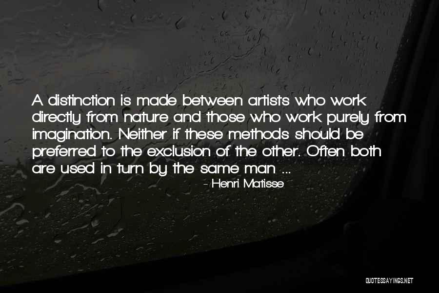 Artists And Nature Quotes By Henri Matisse