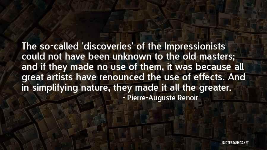 Artists And Nature Quotes By Pierre-Auguste Renoir