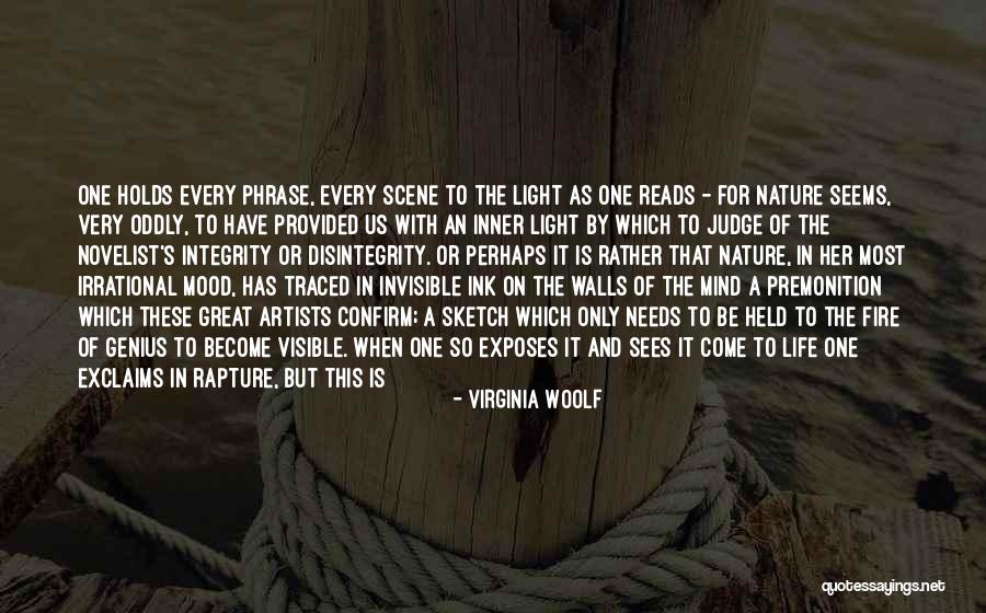 Artists And Nature Quotes By Virginia Woolf