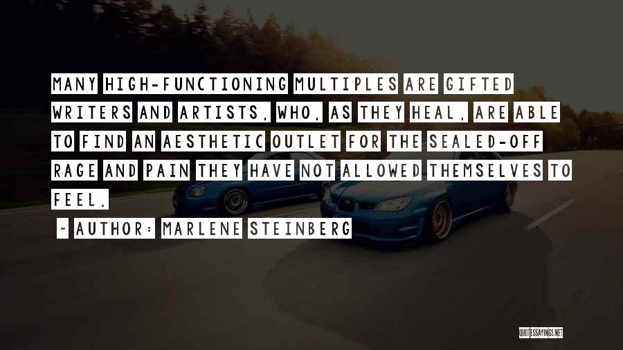 Artists And Writers Quotes By Marlene Steinberg