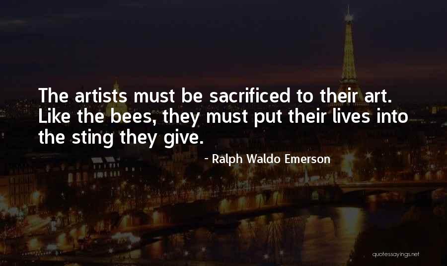 Artists Lives Quotes By Ralph Waldo Emerson Artists Lives Quotes By Ralph Waldo Emerson