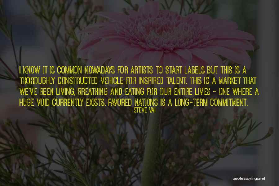 Artists Lives Quotes By Steve Vai Artists Lives Quotes By Steve Vai