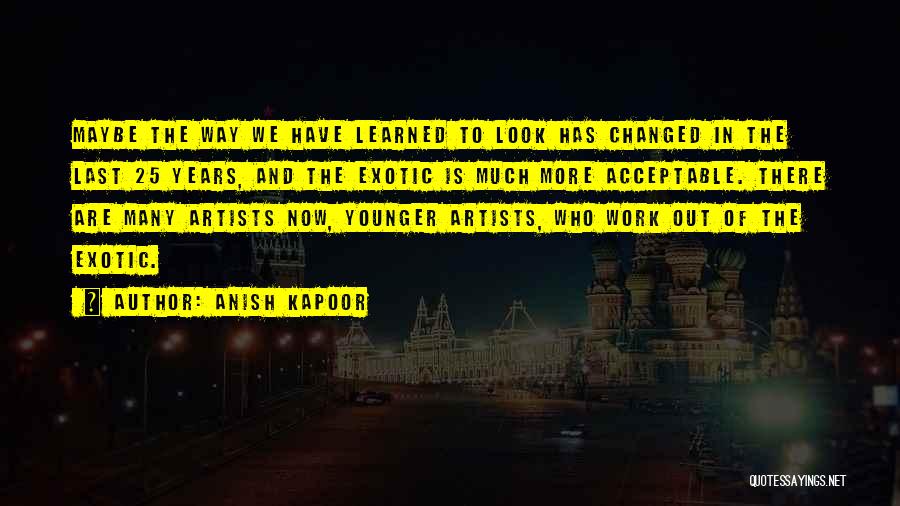 Artists Work Quotes By Anish Kapoor