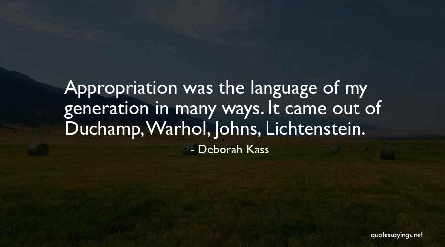 Artrave Pre Quotes By Deborah Kass Artrave Pre Quotes By Deborah Kass