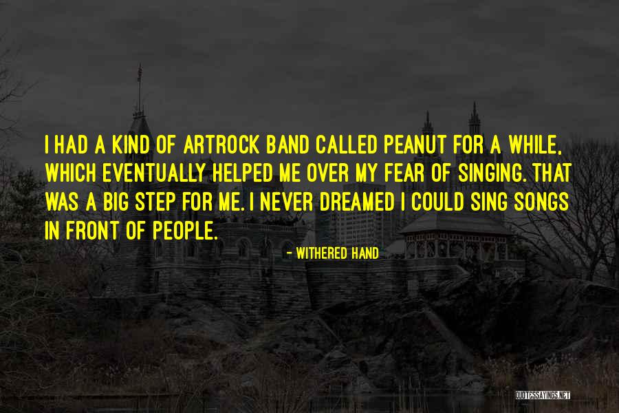 Artrock Quotes By Withered Hand Artrock Quotes By Withered Hand