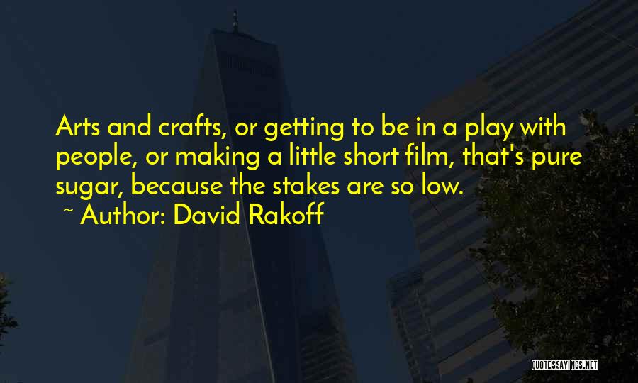 Arts And Crafts Quotes By David Rakoff