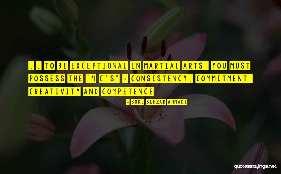 Arts And Creativity Quotes By Soke Behzad Ahmadi Arts And Creativity Quotes By Soke Behzad Ahmadi