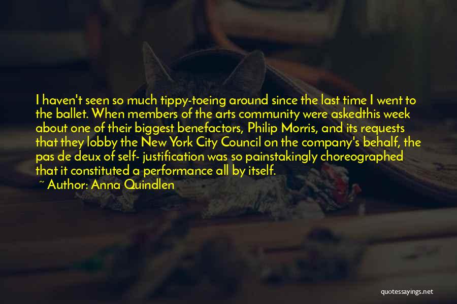 Arts Council Quotes By Anna Quindlen