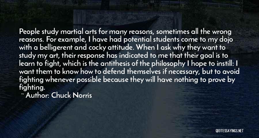 Arts Quotes By Chuck Norris