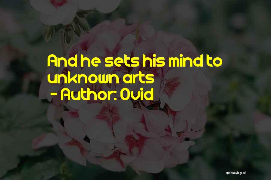 Arts Quotes By Ovid